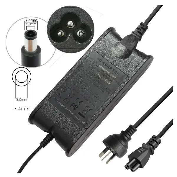 شارژر لپ تاپ دل 19.5 ولت 4.52 آمپر PA-10 PA10 AC Adapter Power Charger for Dell - تصویر 2