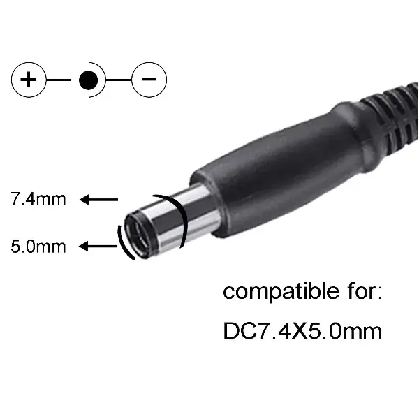 شارژر لپ تاپ دل 19.5 ولت 4.52 آمپر PA-10 PA10 AC Adapter Power Charger for Dell - تصویر 3