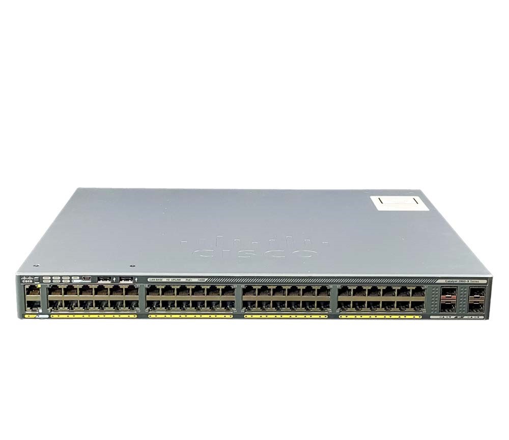 سوئیچ سیسکو 48 پورت استوک مدل WS-C2960X-48FPS-L